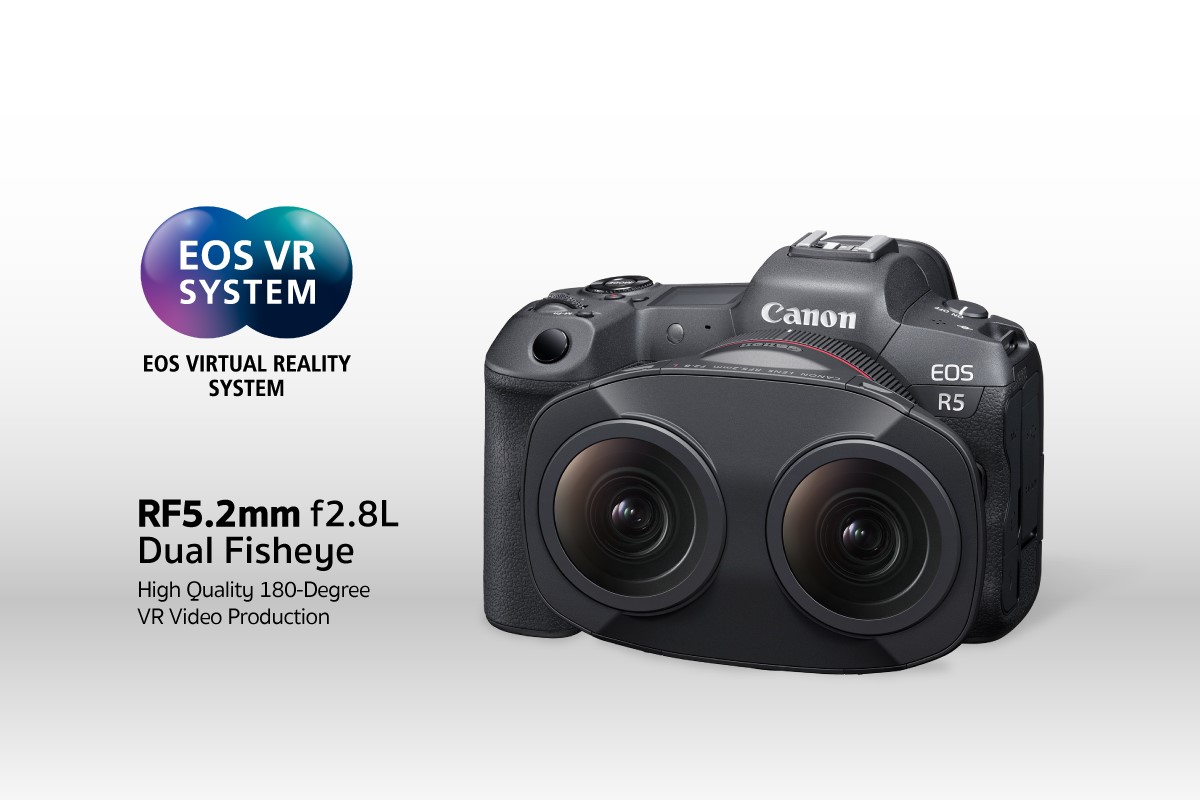 แคนนอน เปิดตัว RF5.2mm f/2.8L Dual Fisheye เลนส์ที่รองรับการถ่ายวิดีโอ Virtual Reality