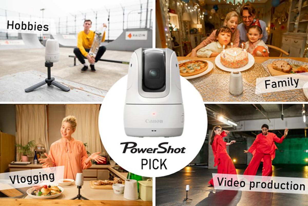 แคนนอน เปิดตัว Canon PowerShot PICK กล้อง AI ทำหน้าที่แทนตากล้องส่วนตัว