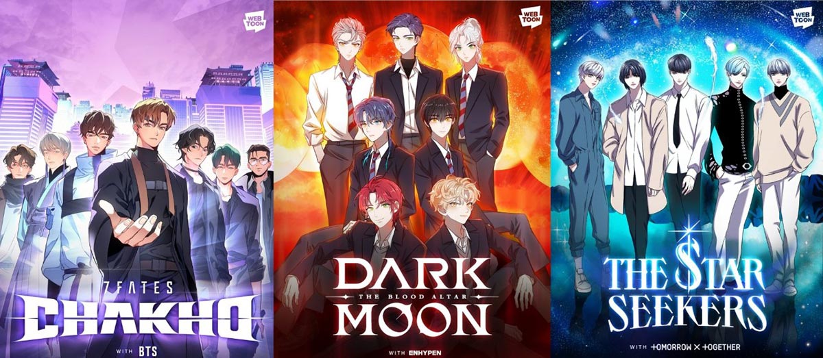 7FATES: CHAKHO ผลงานล่าสุดจากวง BTS โดยความร่วมมือของ LINE WEBTOON และ HYBE ส่ง