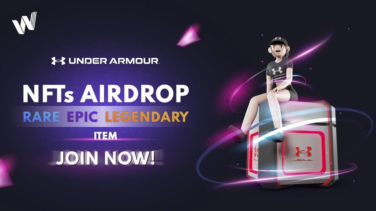 WIRTUAL จับมือ Under Armour Thailand เปิดตัวคอล NFTs ให้คนรักการออกกำลังกายสะสม
