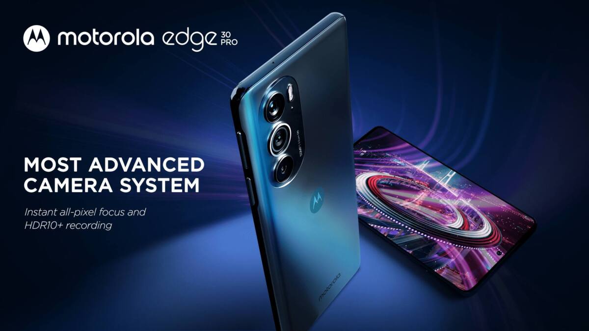 motorola edge 30 pro มาพร้อมกล้อง 50 MP สองตัว เปิดตัวที่ราคา 22,999 บาท