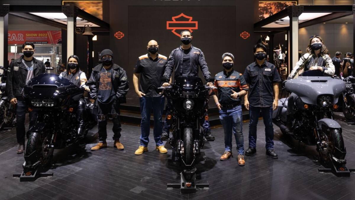 Harley-Davidson ชวนเหล่านักขี่พุ่งทะยานไปกับนิยาม Further Faster ในงานมอเตอร์โชว์ 2565