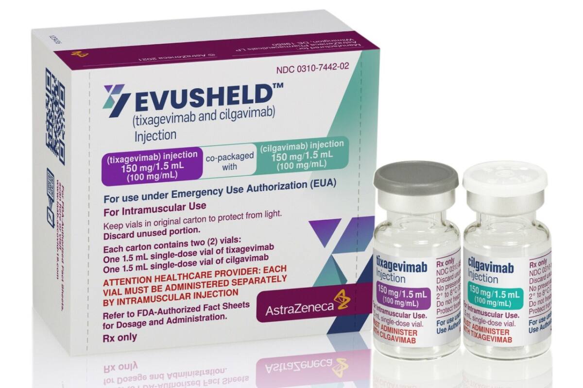 Evusheld ยาแอนติบอดีออกฤทธิ์ยาวแบบผส ได้รับการอนุมัติให้นำมาใช้ในสหภาพยุโรป สำหรับการป้องกันก่อนการสัมผัสเชื้อไวรัสก่อโรคโควิด-19