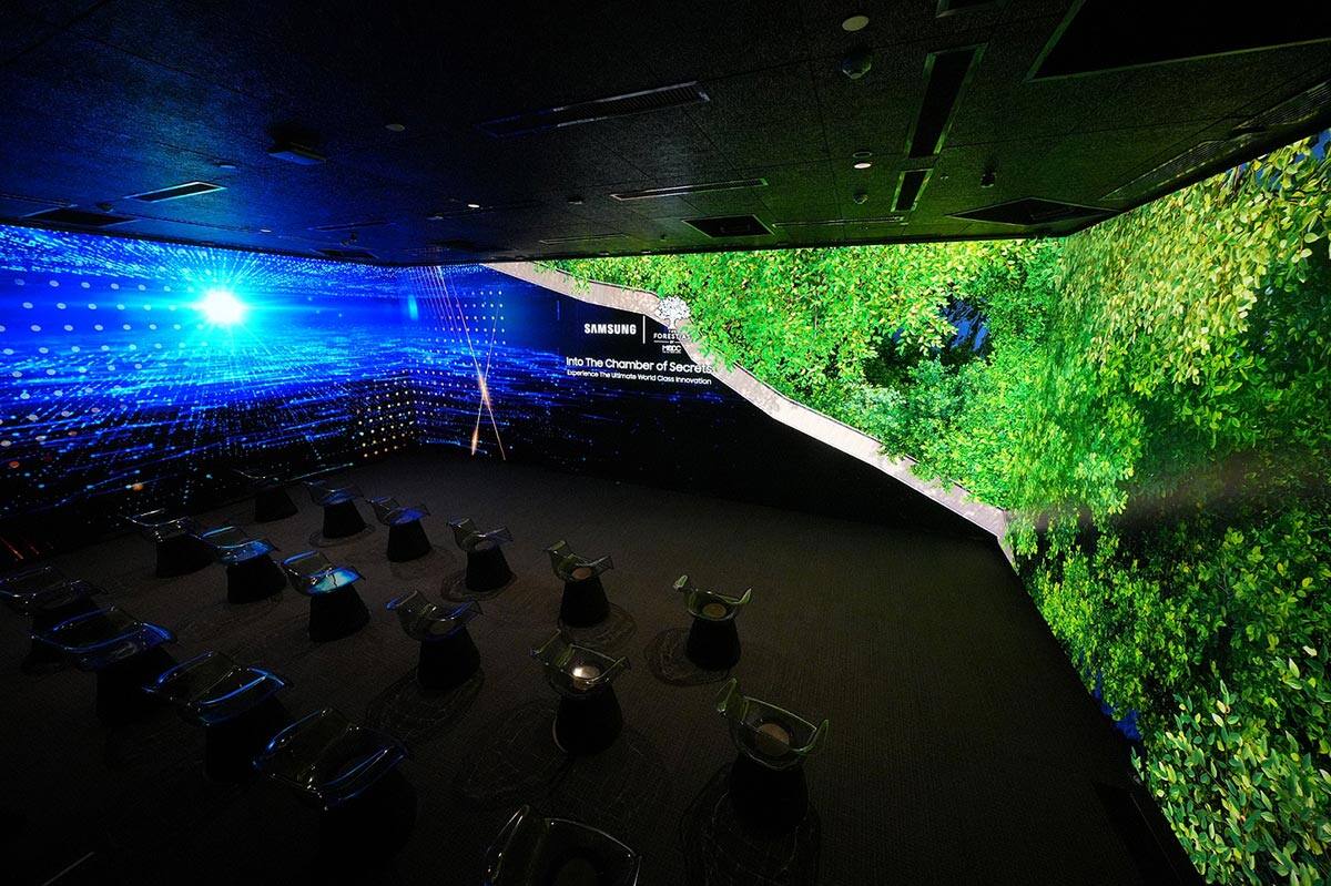 ซัมซุง จับมือ MQDC ติดตั้ง The Wall 360 องศา ที่โครงการ เดอะ ฟอเรสเทียส์