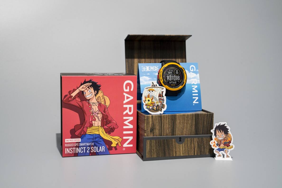 การ์มินเปิดตัว “INSTINCT 2 SOLAR ONE PIECE” เอาใจสายมังงะ กับสมาร์ทวอทช์ที่ได้รับแรงบันดาลใจจาก “วันพีซ”