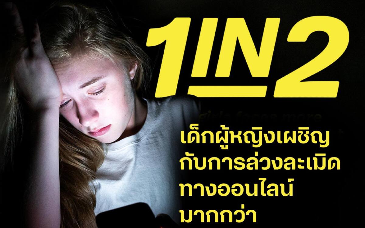 เด็กและผู้หญิงยังเผชิญกับภัยออนไลน์มากมายทั้งการข่มขู่และล่วงละเมิด