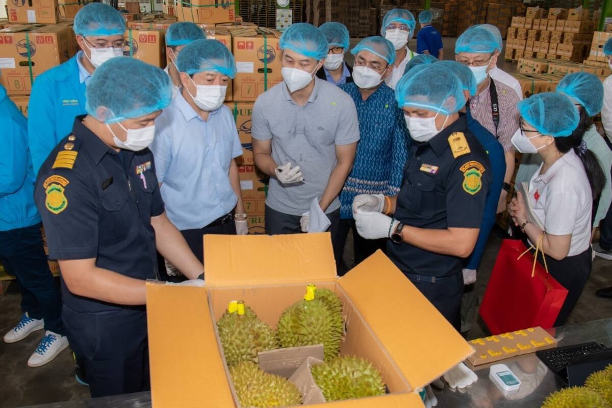 เอกอัครราชทูตจีน ขอบคุณไทย คัดคุณภาพส่งทุเรียนดีป้อนตลาดจีน