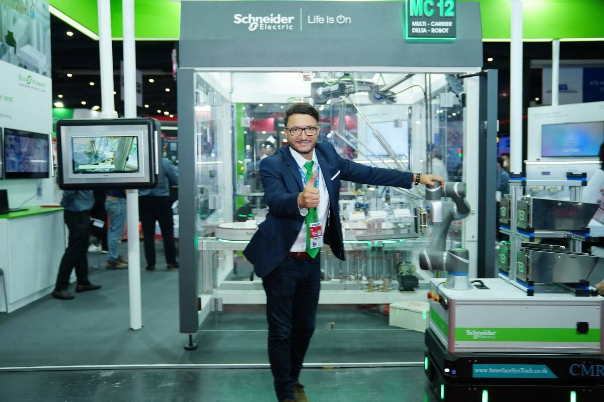 ชไนเดอร์ อิเล็คทริค เดินหน้าโชว์นวัตกรรมสุดอัจฉริยะ ในงาน Assembly and Automation Technology 2022