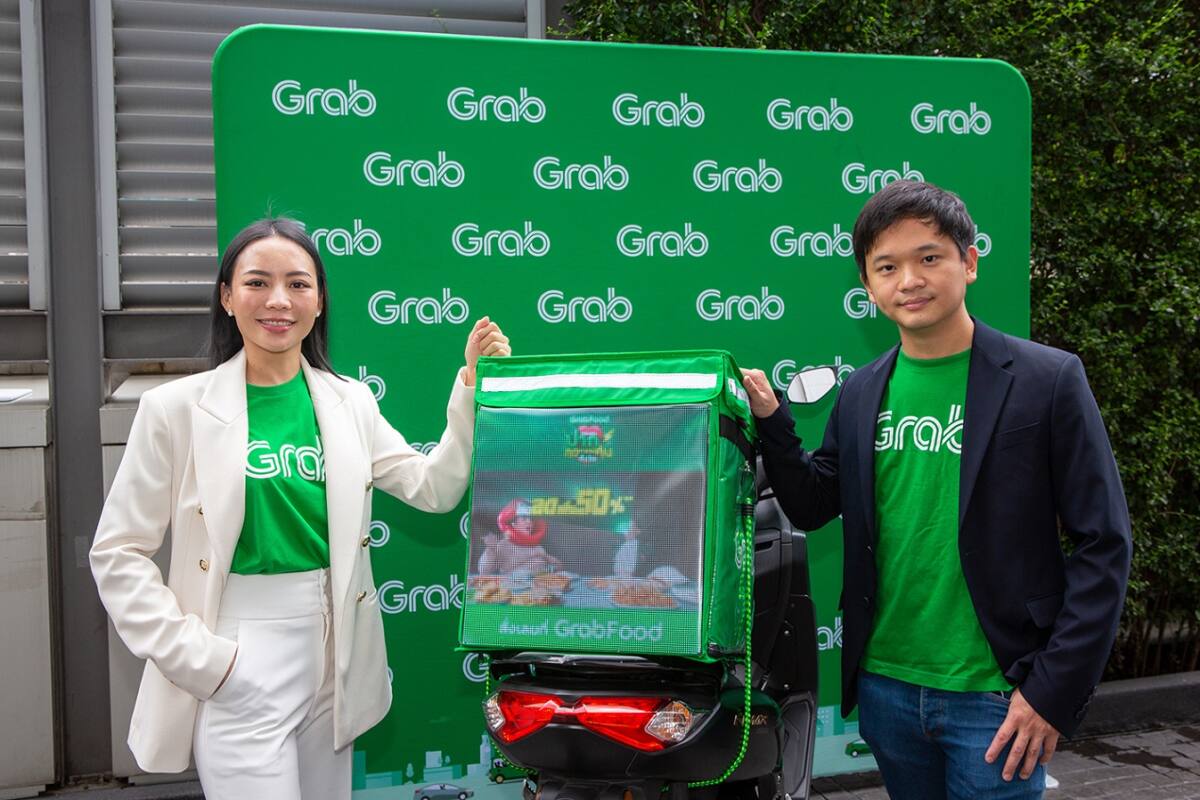 แกร็บ ผุดธุรกิจใหม่ “Digital BagAds” โฆษณาเคลื่อนที่บนกระเป๋าคนขับ