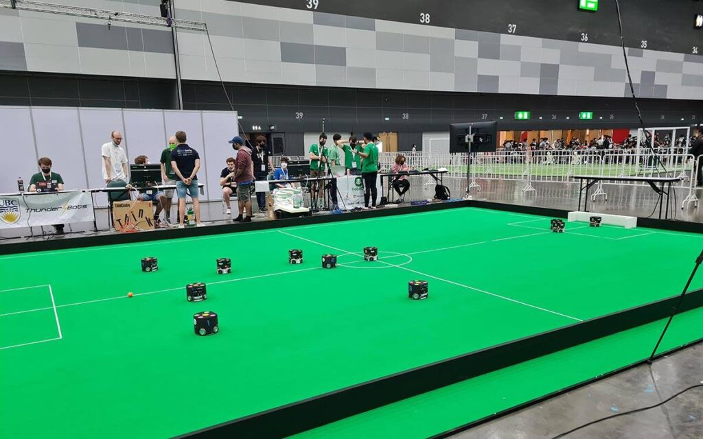 เริ่มแล้ว World RoboCup 2022 กองทัพหุ่นยนต์ 45 ชาติบุกไทย แข่งขันลีกหุ่นยนต์