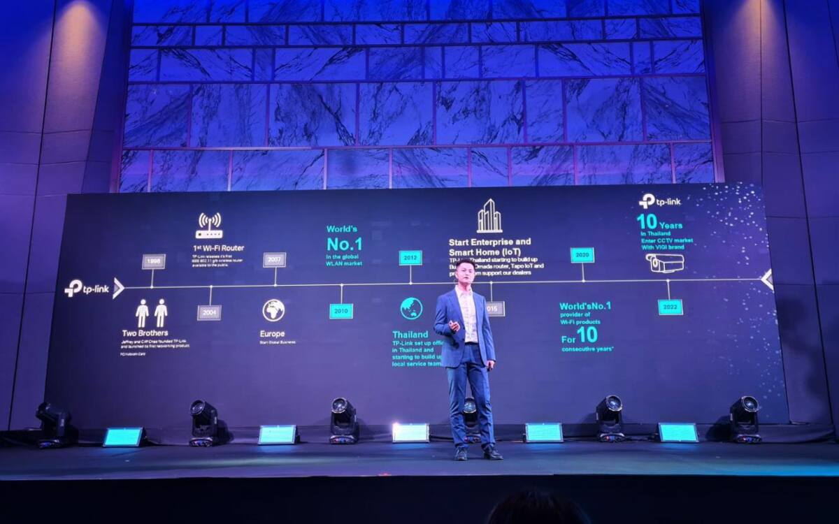 TP-Link ก้าวสู่ปีที่ 10 เปิดตัวผลิตภัณฑ์ WI-FI และ IoT ในปี 2022