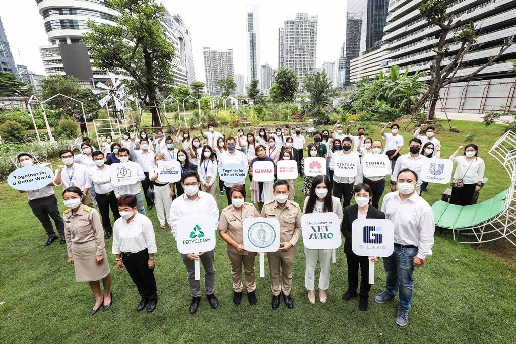 GLAND จับมือ เขตห้วยขวาง กทม. และ รีไซเคิลเดย์ จัดโครงการ “Journey to NET ZERO : Bangkok Zero Waste”