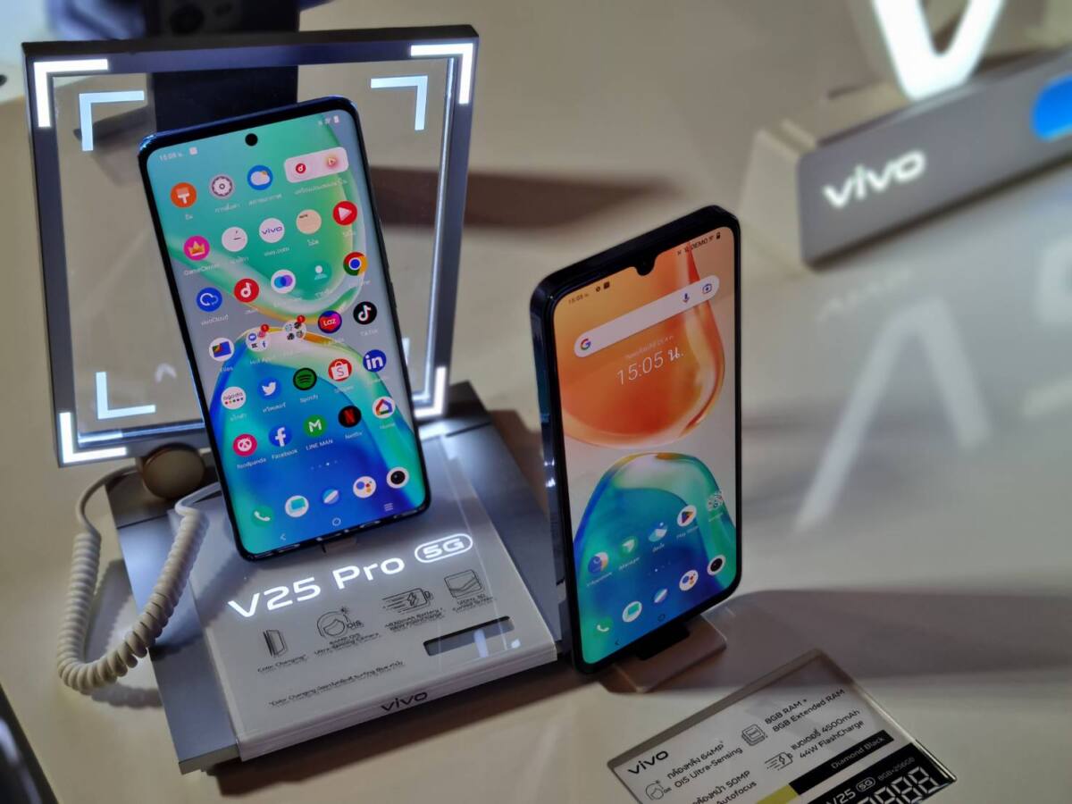 vivo เปิดตัว V25 Series 5G มาพร้อมกล้องหน้า 50MP ชูจุดเด่นถ่ายภาพตอนกลางคืน