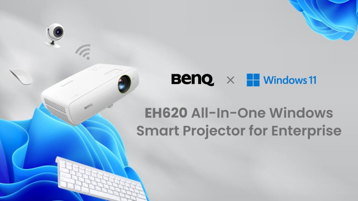 BenQ เปิดตัว สมาร์ทโปรเจคเตอร์ EH620 ที่ใช้ Windows, ซีพียู Intel เจาะกลุ่มลูกค้าองค์กร
