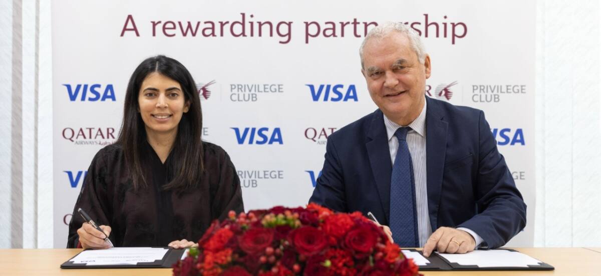Qatar Airways จับมือ Visa เป็นพันธมิตรระดับโลก ระยะเวลา 10 ปี