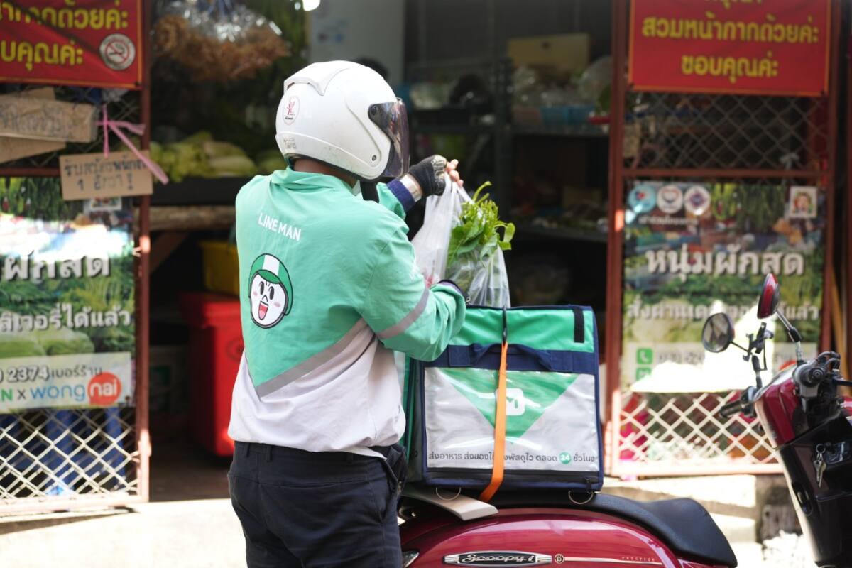 LINE MAN MART เผยผักสดเดลิเวอรี โตแรงขายดีหลักแสน เร่งอัดแคมเปญช่วยร้านเล็ก