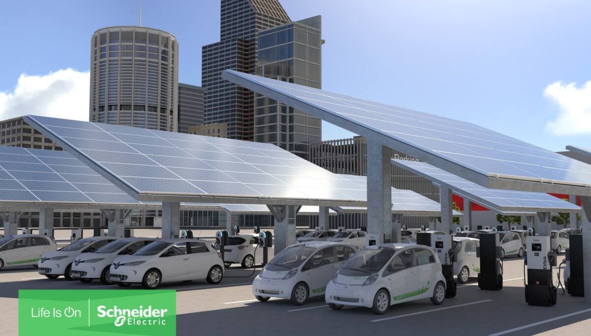 EVlink อุปกรณ์ชาร์จรถ EV สามารถติดตามค่าใช้จ่ายด้านพลังงาน และการปล่อยคาร์บอนได้
