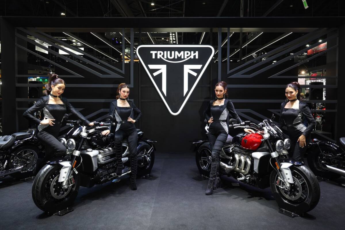 ไทรอัมพ์ มอเตอร์ไซเคิลส์ เปิดตัว 10 รุ่น โครม คอลเลคชัน ในงาน Motor Expo 2022