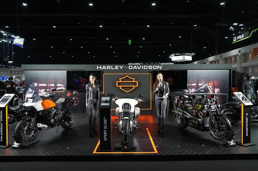 "HARLEY-DAVIDSON® ยกขบวนจัดแสดงรถมอเตอร์ไซค์รุ่นปี 2022 ในงาน Motor Expo 2022