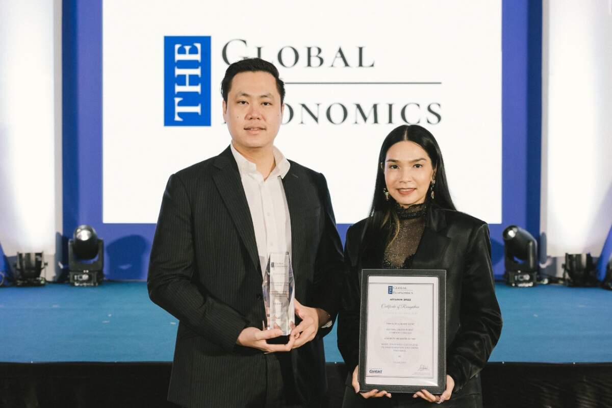 BBIK คว้ารางวัลจากเวที ‘The Global Economics Awards 2022