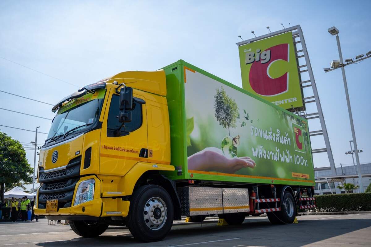 Big C จับมือ DHL เริ่มใช้รถขนส่งพลังงานไฟฟ้าเพื่อลดการปล่อยคาร์บอน