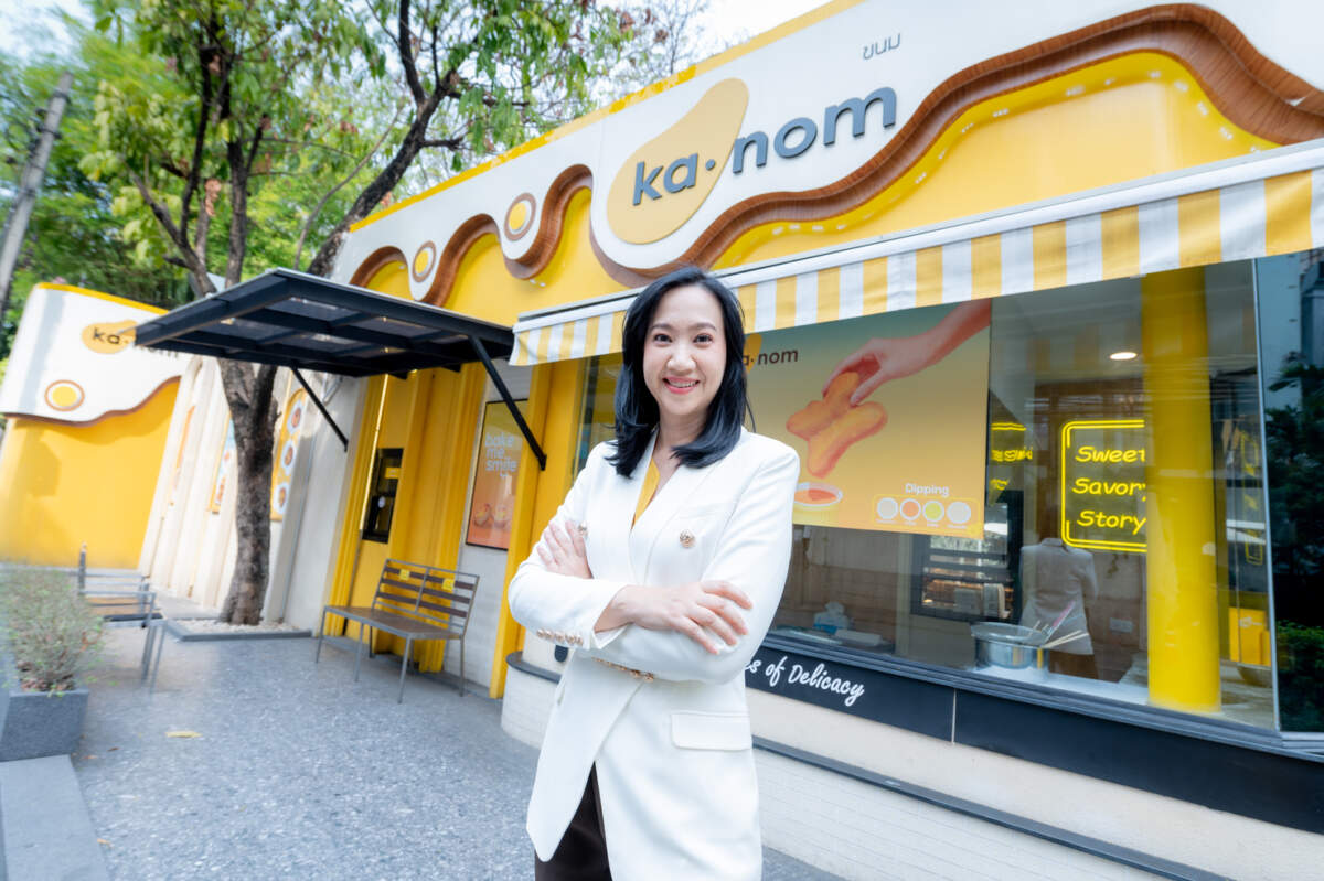 ‘ศนิษฐา อัศวจินดา’ ดันแบรนด์ ‘kanom’ ต่อจิ๊กซอว์ธุรกิจเบเกอรี่ แอนด์ ไลฟ์สไตล์คาเฟ่