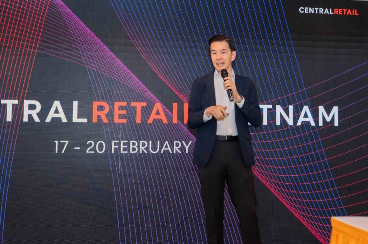 เซ็นทรัล รีเทล เดินหน้าลงทุน 5 ปี 50,000 ล้านบาท ในเวียดนาม ตั้งเป้าสร้างยอดขาย 150,000 ล้านบาท ภายในปี 2570