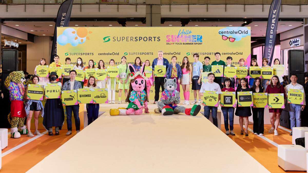 SuperSports ชวนฟิตรับซัมเมอร์ด้วยคอลเลกชันใหม่ 2023 กับแคมเปญ “Hello Summer, Enjoy Your Summer Sports”