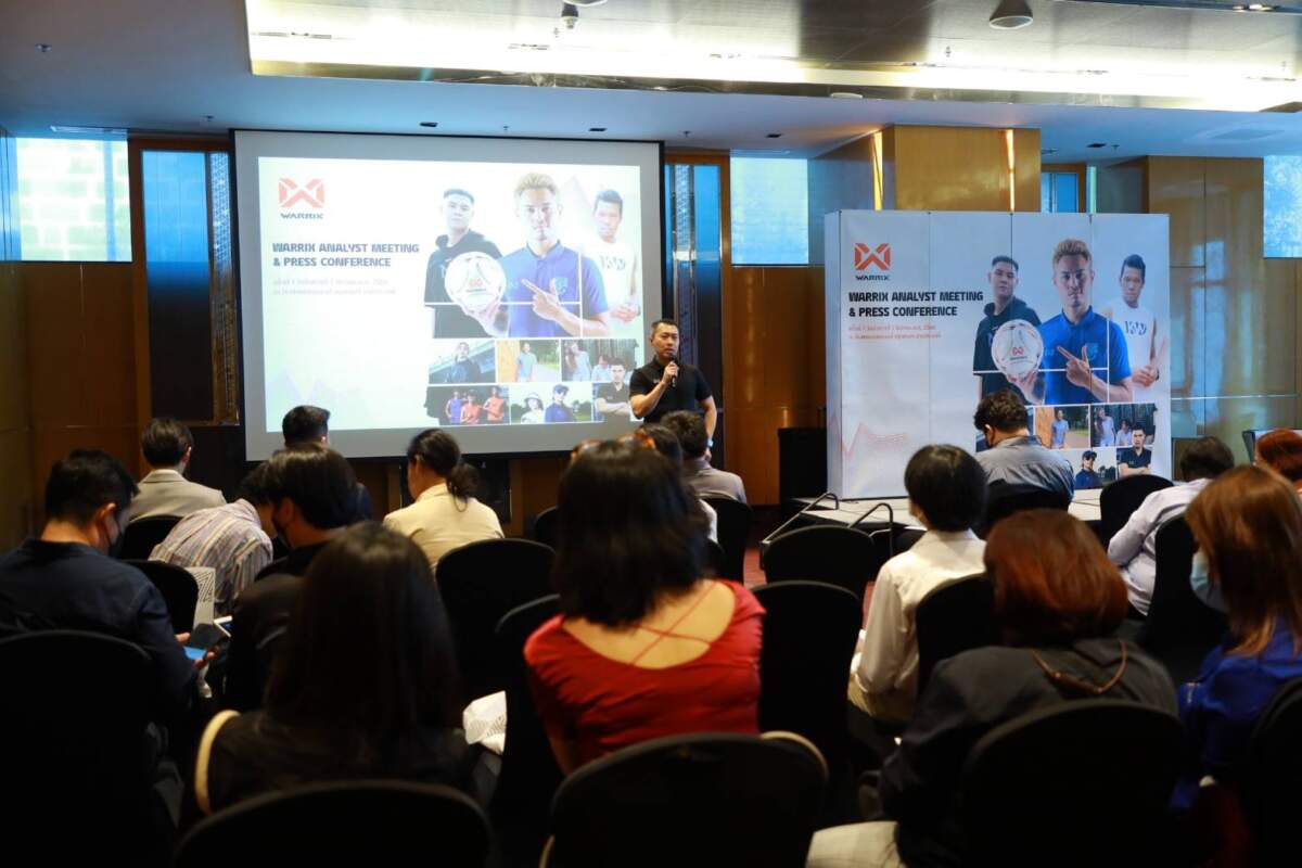 WARRIX ปั้นแบรนด์เจาะตลาด Active Lifestyle ได้แบรนด์ใหม่ Fit Junctions และ Premier Football หนุนรายได้เติบโต