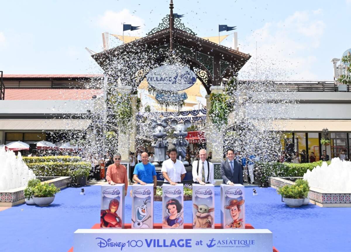 “Disney100 Village at Asiatique” เปิดแล้ววันนี้ ที่เอเชียทีค เดอะ ริเวอร์ฟร้อนท์