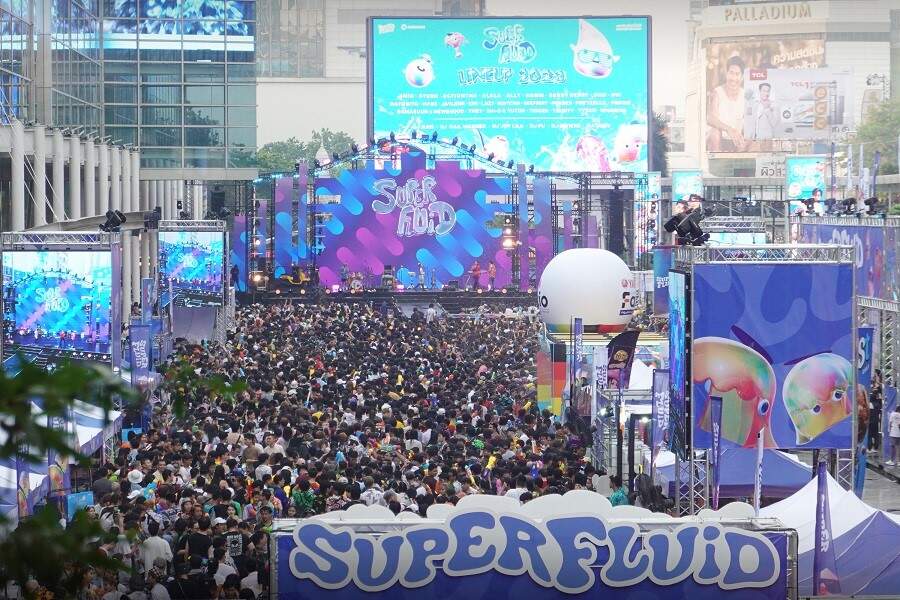 รวมภาพบรรยากาศสงกรานต์ centralwOrld พร้อมจัดเต็มวันนี้วันสุดท้าย 16 เมษายน 2566