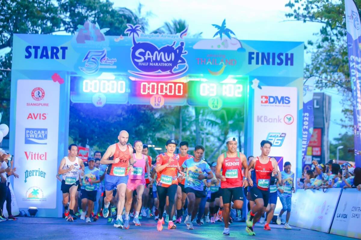 บางกอกแอร์เวย์ส เปิดกิจกรรมไฮไลต์ประจำปี บูทีค ซีรีส์ 2023 สนามแรก ชวนโตโน่ แอนด์เดอะดัสท์ – เหล่านักวิ่ง ร่วมตอกย้ำสีสันการท่องเที่ยวเชิงกีฬา
