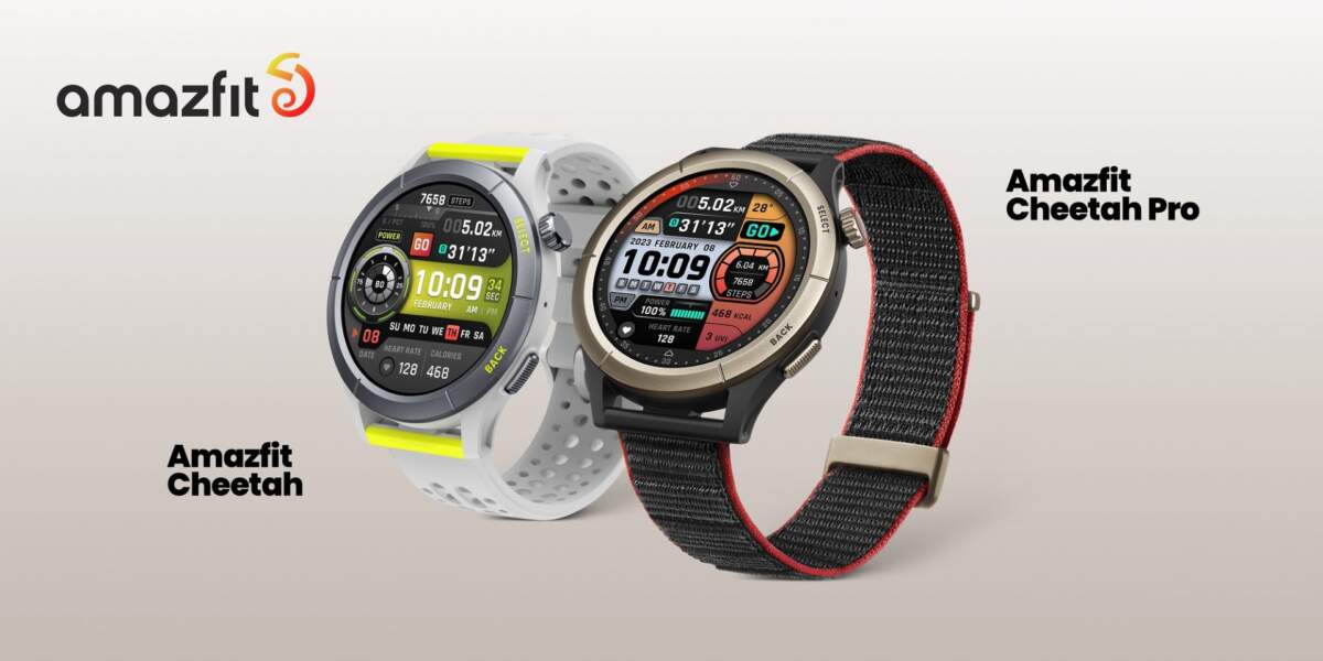 AMAZFIT CHEETAH สมาร์ทวอทช์ซีรีส์ใหม่ ดีไซน์ตอบโจทย์นักวิ่ง มาพร้อมเทคโนโลยี GPS และ AI Coaching ที่เหนือชั้น