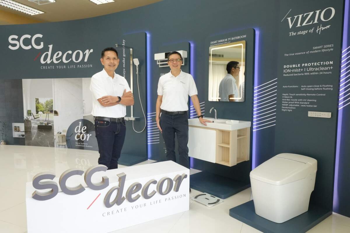 SCG Decor เปิดบ้านโชว์ไลน์ผลิต Smart Bathroom ด้วยหุ่นยนต์ เอไอครบวงจร