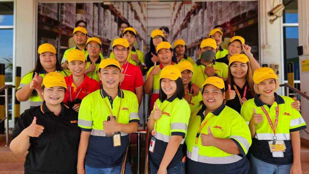 DHL Supply Chain ได้รับการรับรองให้เป็นสถานที่ปฏิบัติงานยอดเยี่ยม 3 ปีซ้อน