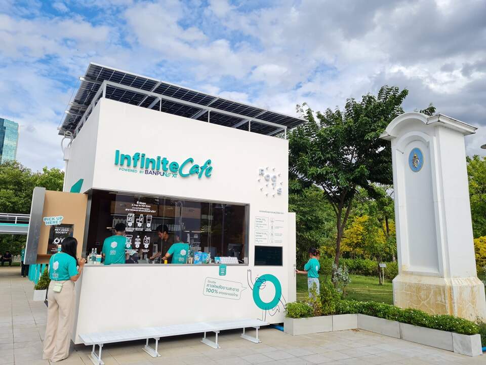 Banpu NEXT จับมือ Roots เปิดตัว Infinite Cafe ป๊อปอัพคาเฟ่พลังงานสะอาด 100% ชูต้นแบบ Smart Business ร่วมผลักดัน Net-Zero