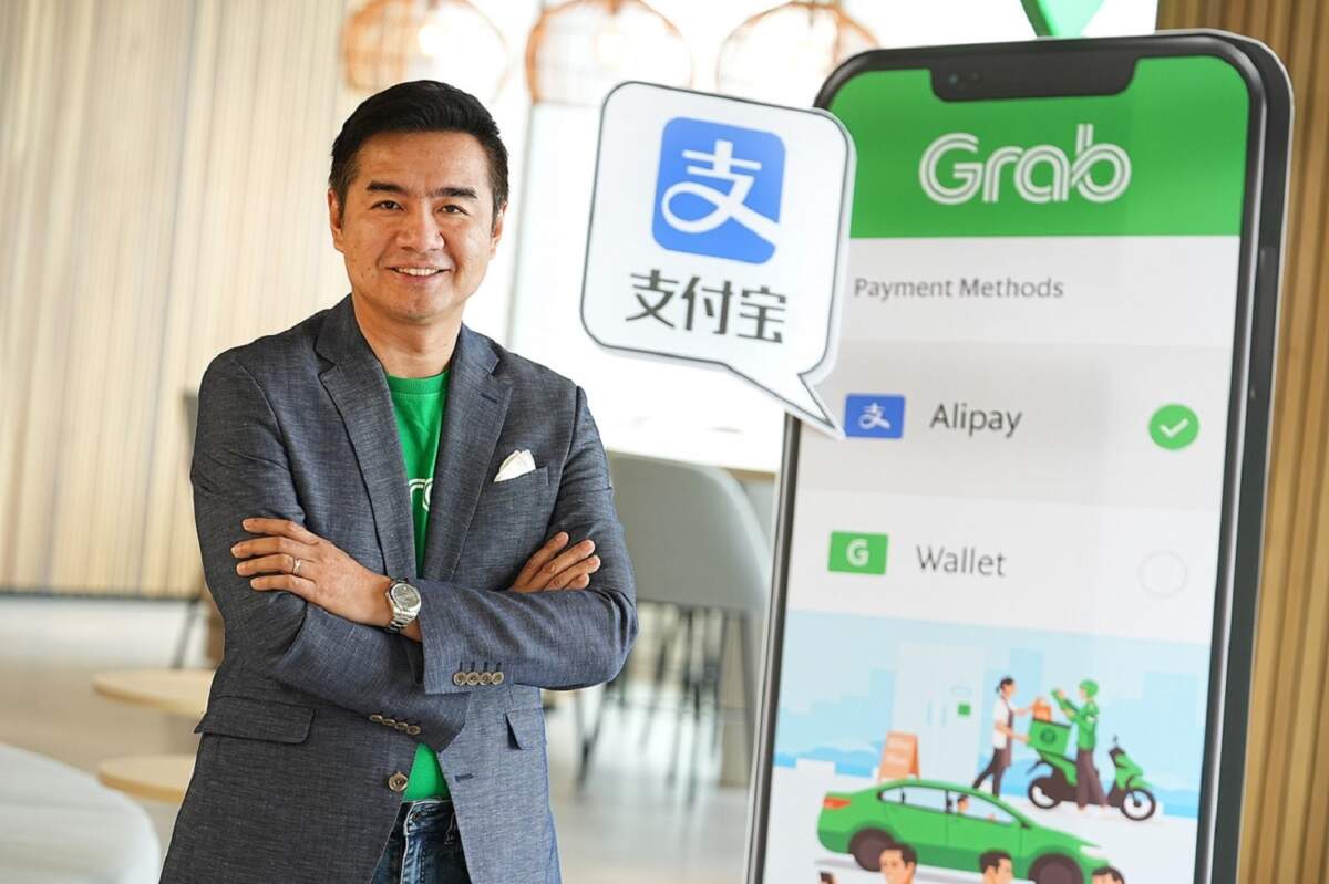 Grab ลุยตลาดนักท่องเที่ยวจีน ผนึก Alipay เพิ่มช่องทางชำระเงิน รับยอดใช้บริการเรียกรถโตกว่า 38%