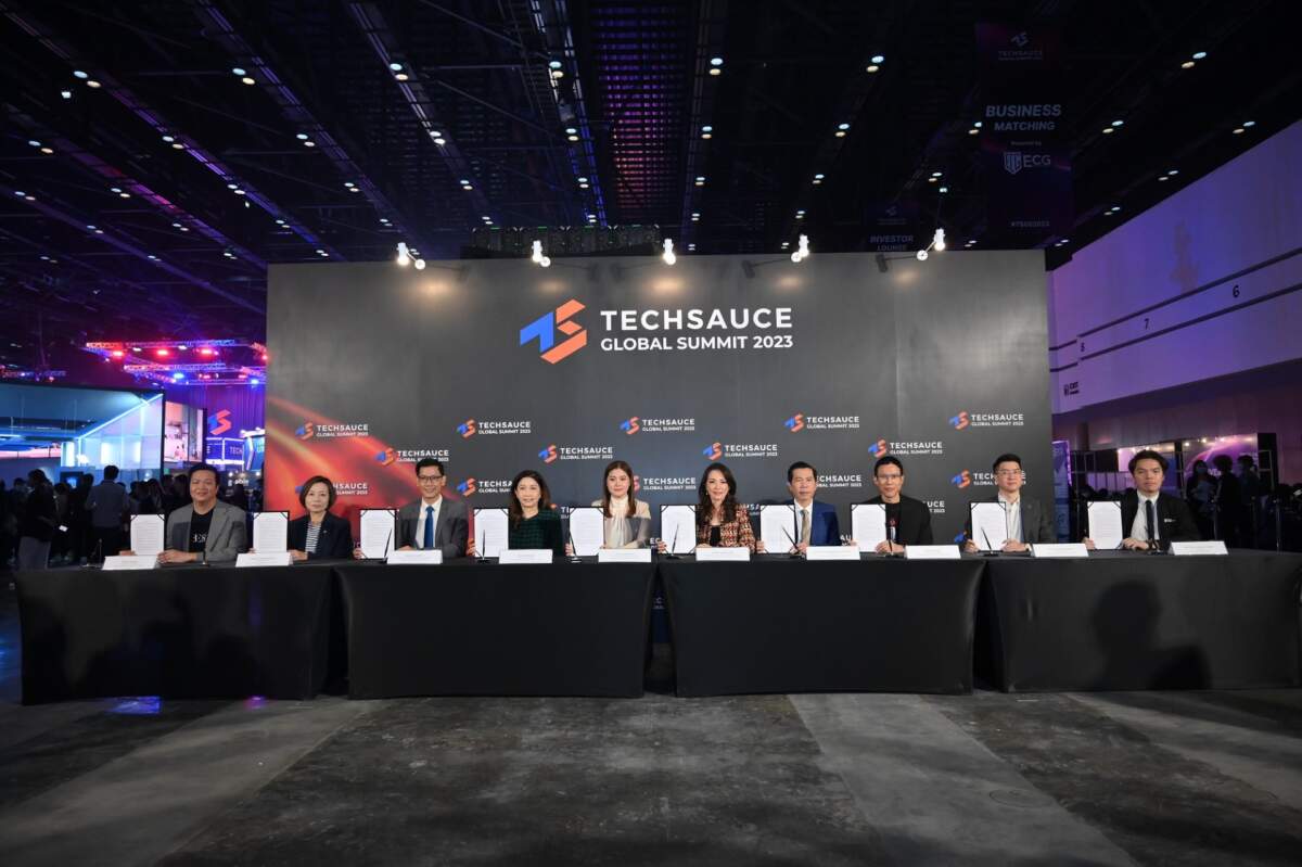 Techsauce ผนึก 9 องค์กรรัฐ - เอกชน ประกาศขับเคลื่อนประเทศไทย เป็น Digital Gateway แห่งภูมิภาคเอเชียตะวันออกเฉียงใต้ ในงาน Techsauce Global Summit 2023