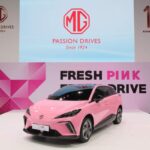 MG สร้างสีสัน BIG MOTOR SALE 2023 ด้วย NEW MG4 ELECTRIC สี FRESH PINK