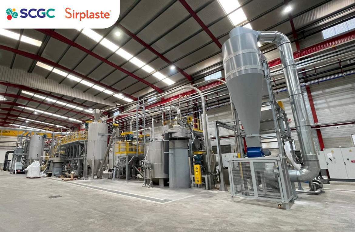 SCGC - Sirplaste ลงทุนเทคโนโลยีรีไซเคิลและเครื่องจักรใหม่ เร่งขยายกำลังการผลิตเม็ดพลาสติกรีไซเคิลคุณภาพสูงชนิดไร้กลิ่น บุกตลาดบรรจุภัณฑ์รักษ์โลกยุโรป