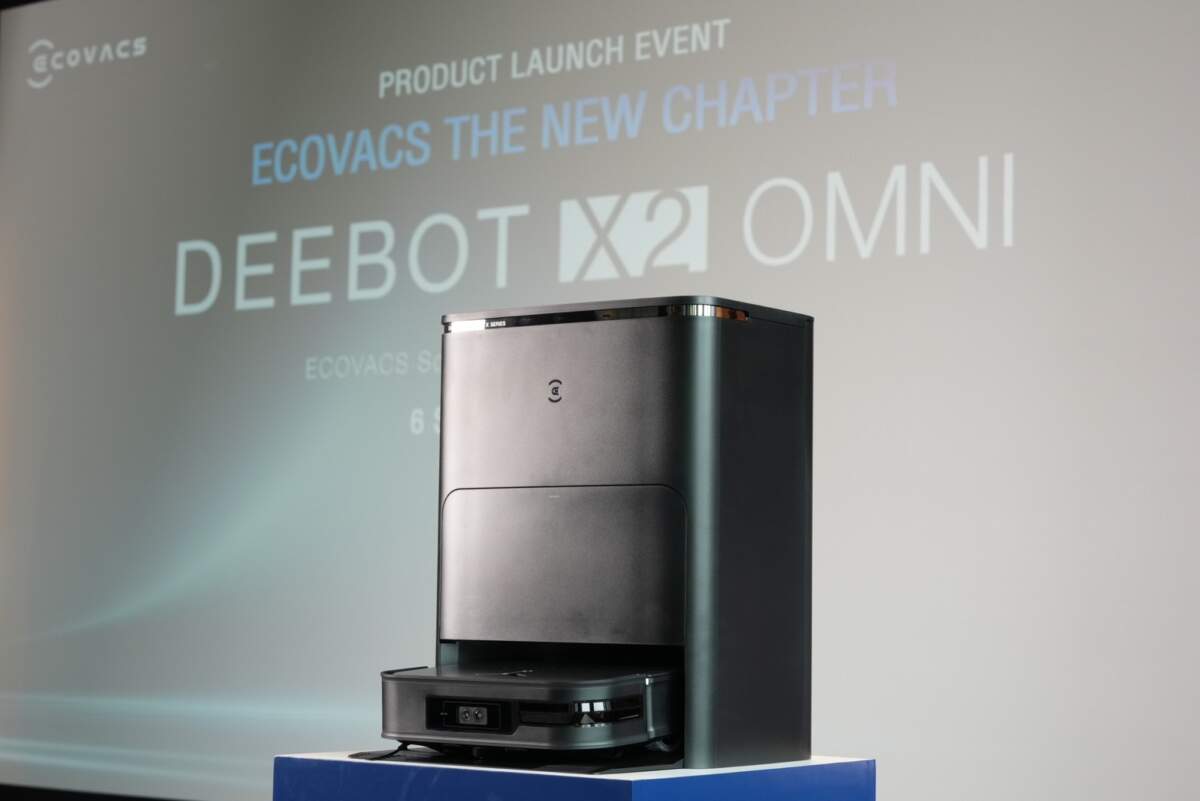 เปิดตัว ECOVACS DEEBOT X2 OMNI หุ่นยนต์ทำความสะอาด ชูจุดเด่นดีไซน์ทรงเหลี่ยม เข้าถึงขอบและมุมห้อง 99.77%