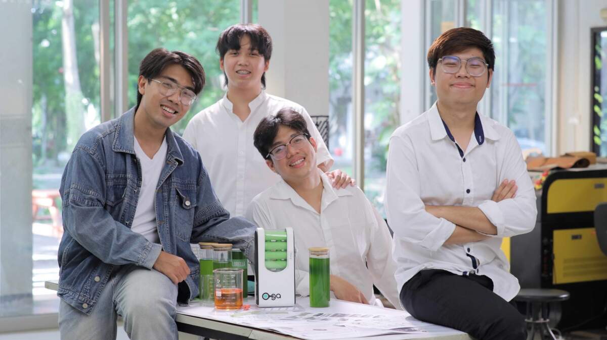 O-GA เครื่องเพาะเลี้ยงสาหร่ายเพื่อผลิตน้ำมันไบโอดีเซล ผลงานเด็กไทย คว้ารางวัล James Dyson Award ประจำปี 2566 เป็นตัวแทนประเทศไทยไปเวทีโลก