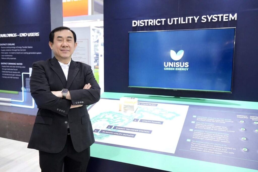 ผู้นำ 3 วงการผนึกกำลัง เปิดตัว Unisus Green Energy ผู้ออกแบบและวางระบบสาธารณูปโภคส่วนกลาง สำหรับโครงการภาคเอกชน