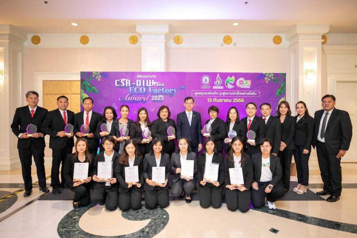 CPRAM คว้ารางวัลเกียรติยศ CSR-DIW to COVID-19 Relief และ CSR -DIW Continuous