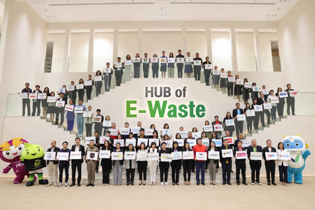 AIS เร่งภารกิจเพื่อสิ่งแวดล้อมสู่การเป็น HUB of E-Waste ผนึก 190 องค์กร ปักหมุดศูนย์กลางการจัดการขยะอิเล็กทรอนิกส์ครั้งแรกในไทย