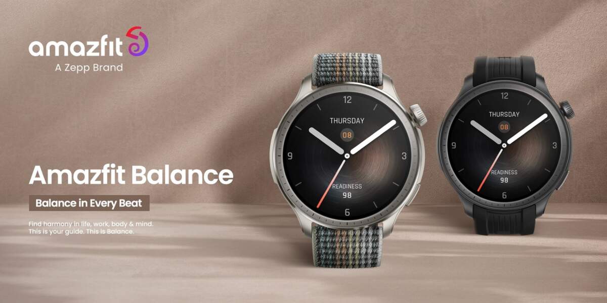 Amazfit Balance ใหญ่และฉลาดยิ่งขึ้น อัดแน่นด้วยแอปพลิเคชันและเกมกว่า 70 แอปฯ