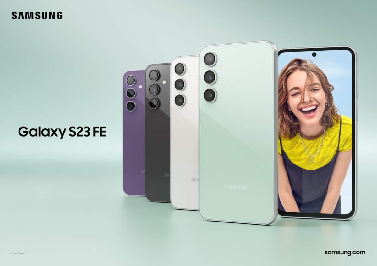 Samsung เปิดตัว Galaxy S23 FE มาพร้อมกล้องถ่ายภาพระดับโปร ราคาเริ่มต้น 22,900 บาท