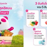 foodpanda เผยอินไซต์ 5 หมวดหมู่สินค้ายอดนิยมจาก pandamart ปี 2023