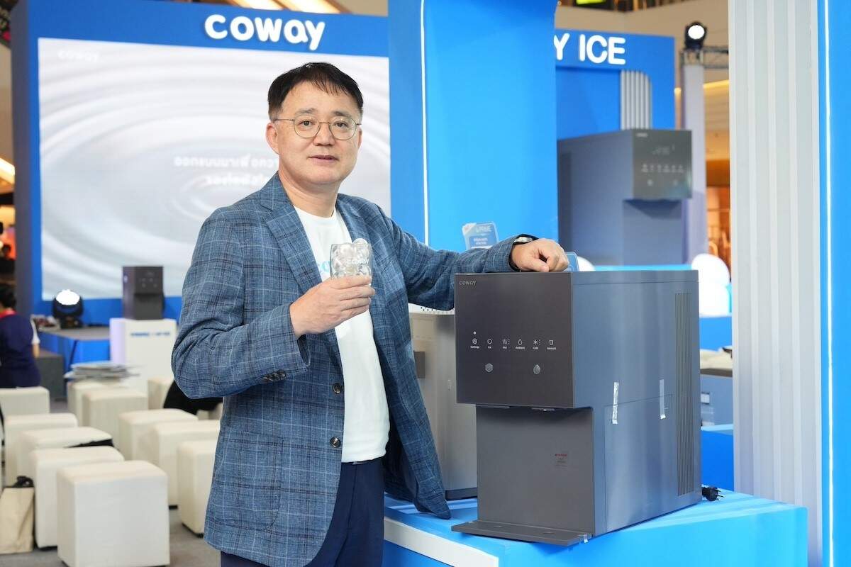 COWAY เปิดตัว “MY ICE” ชิงมาร์เก็ตแชร์เครื่องกรองน้ำโค้งสุดท้ายปลายปี