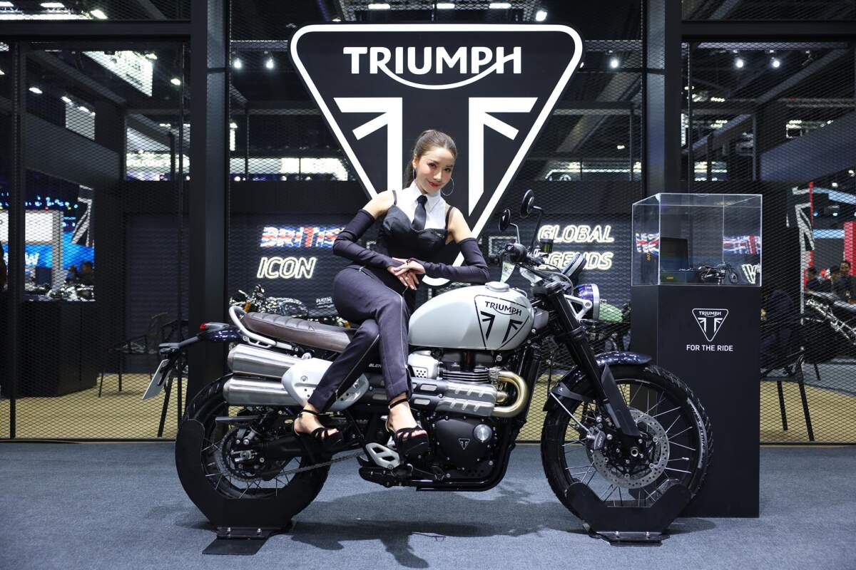 Triumph Motorcycles ส่งไฮไลต์รถจักรยานยนต์ในงาน Motor Expo 2023